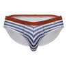 CandyMan Slip Sailoris Blanc Navy